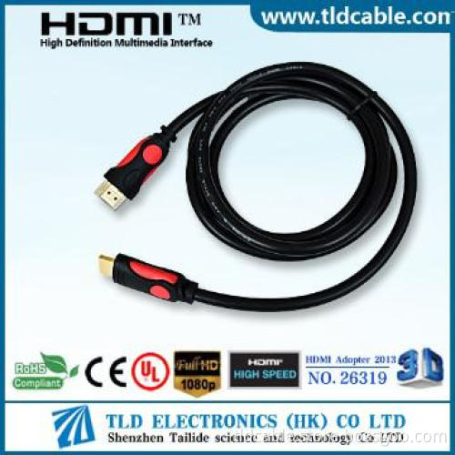 High Speed dual color HDMI 3D Cable